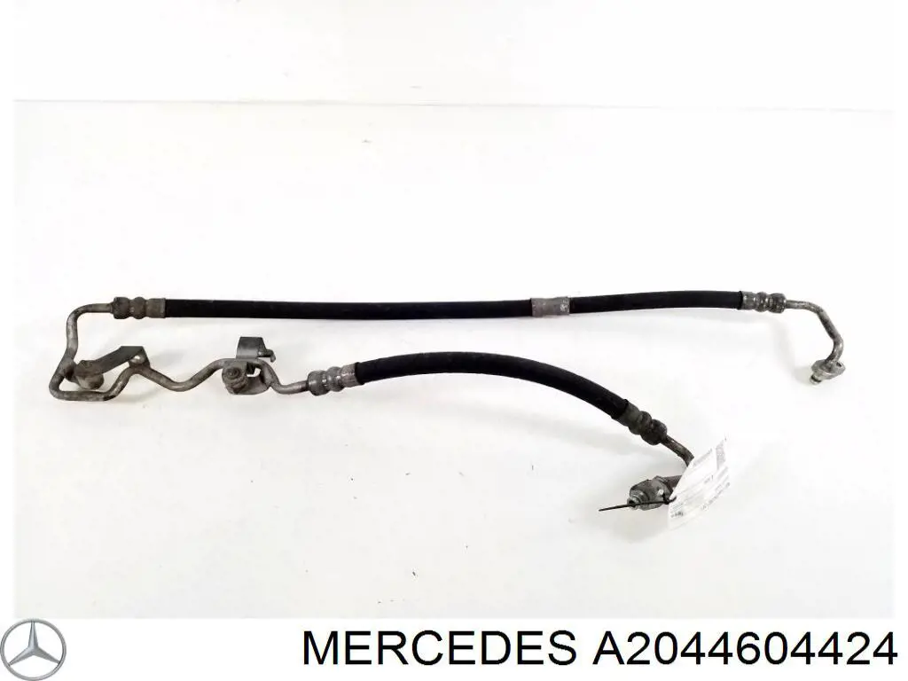 Przewód hydraulicznego układu wspomagania wysokiego ciśnienia, od pompy do maglownicy (mechanizmu) Mercedes A2044604424 cena, od 105,17 USD