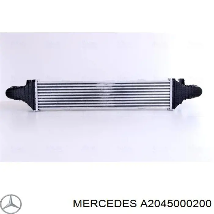 Do koszyka A2045000200 Mercedes Chłodnica intercoolera
