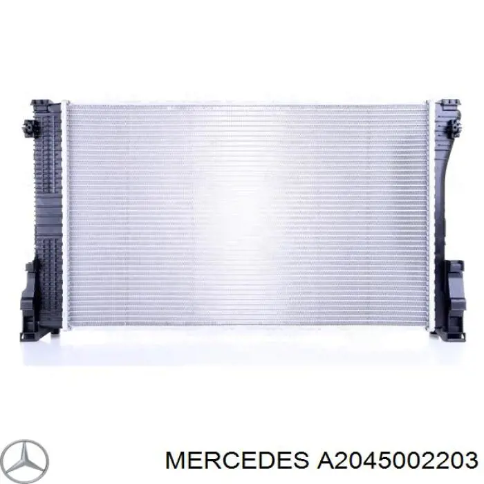Chłodnica silnika Mercedes A2045002203 cena, od 148,02 USD