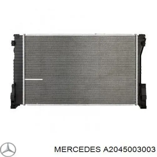 Chłodnica silnika Mercedes A2045003003 cena, od 212,50 USD