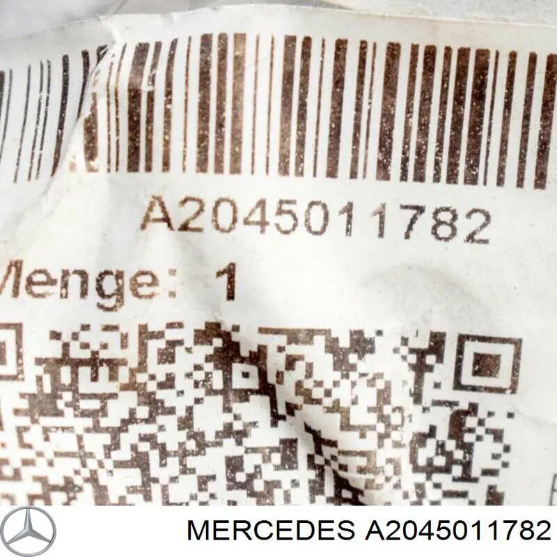 Do koszyka A2045011782 Mercedes Przewód (króciec) chłodnicy dolny