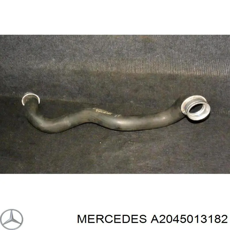 Przewód (króciec) chłodnicy górny Mercedes A2045013182 cena, od 41,41 USD