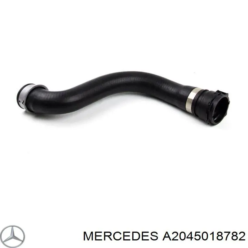 Przewód (króciec) chłodnicy górny Mercedes A2045018782 cena, od 31,61 USD
