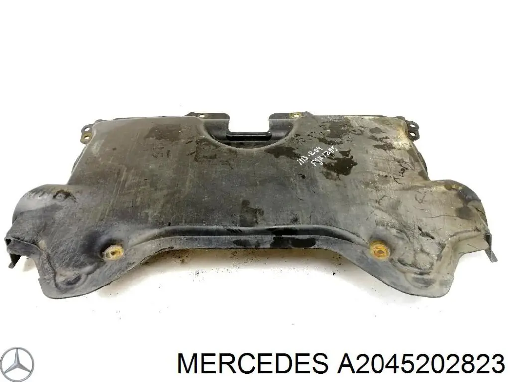 Osłona silnika, miski (przedziału silnika) Mercedes A2045202823 cena, od 34,39 USD