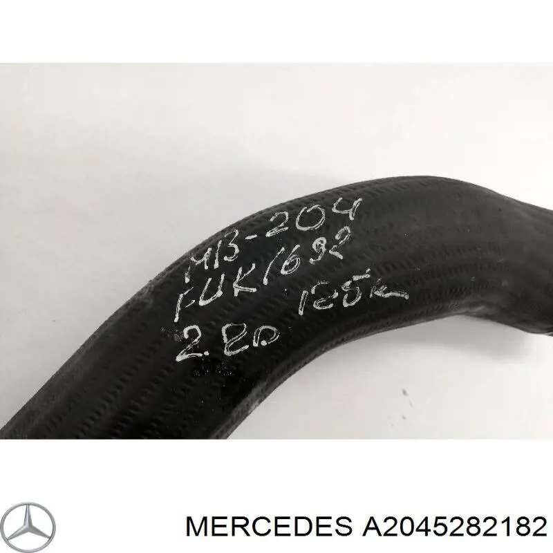 Przewód (króciec) intercoolera Mercedes A2045282182 cena, od 75,39 USD