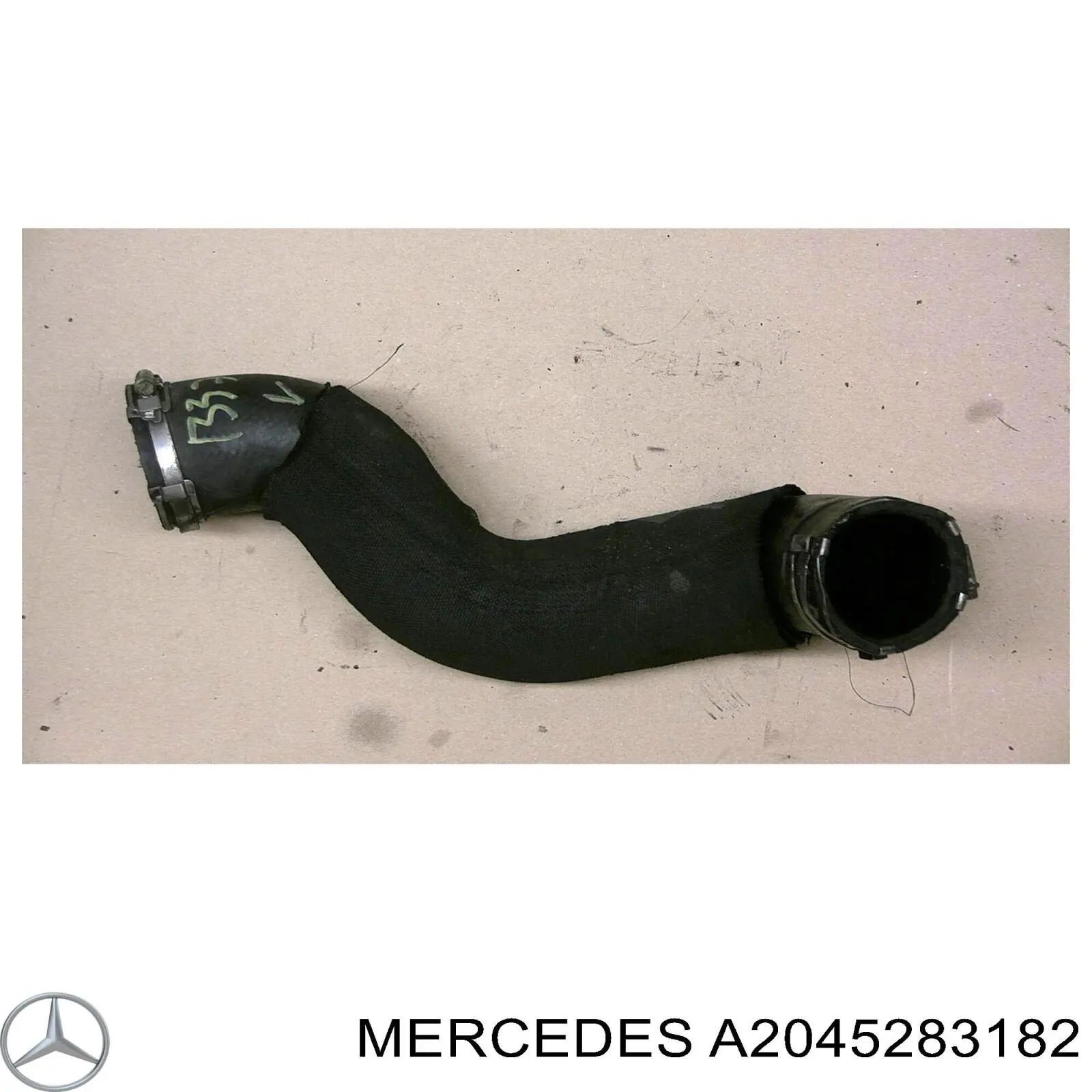 A2045283182 Mercedes Przewód (króciec) intercoolera