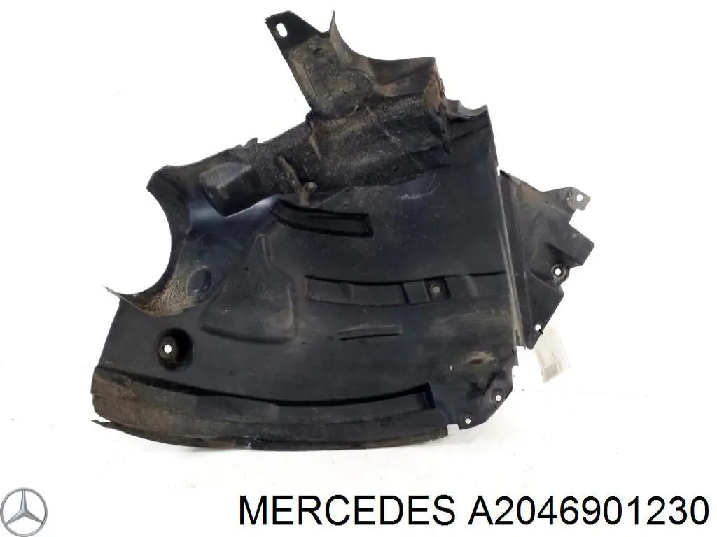 Nadkole błotnika przedniego prawe tylne Mercedes A2046908630 cena, od 44,16 USD