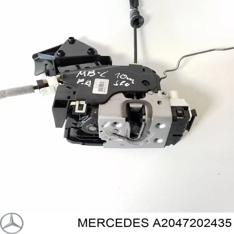 A2047202435 Mercedes zamek drzwi przednich prawych