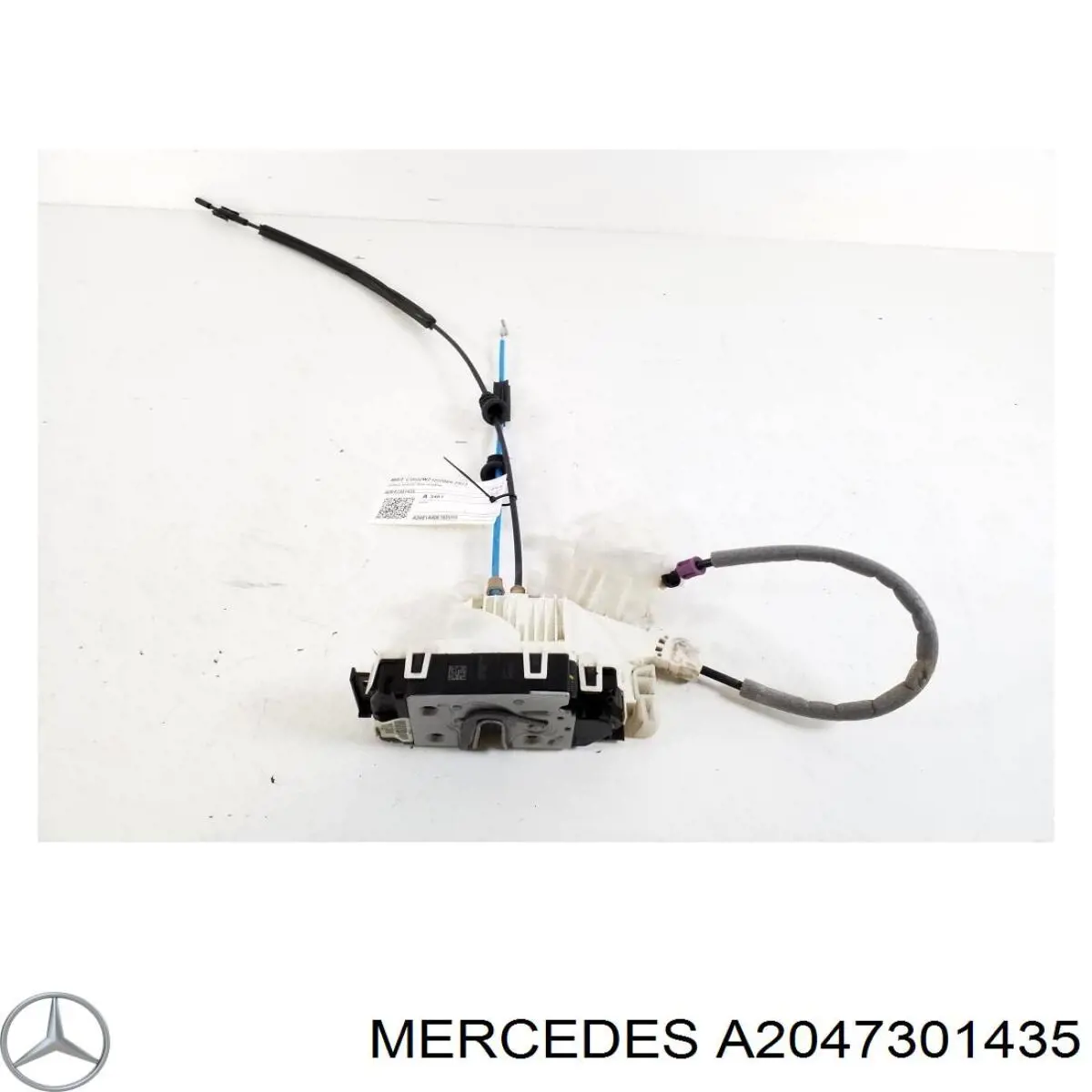 A2047303035 Mercedes zamek drzwi tylnych prawych