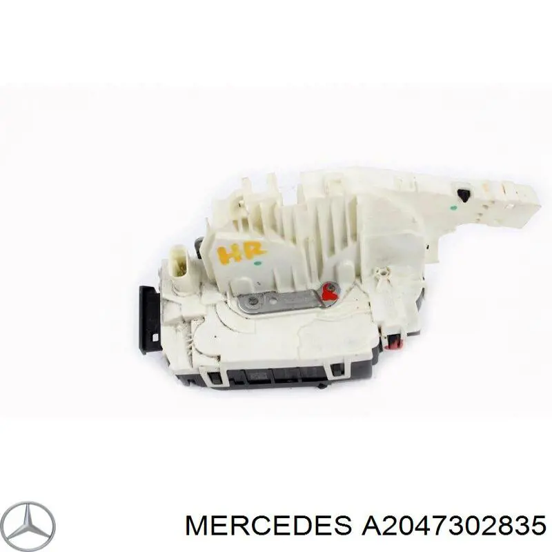 A2047302835 Mercedes Zamek drzwi tylnych prawych