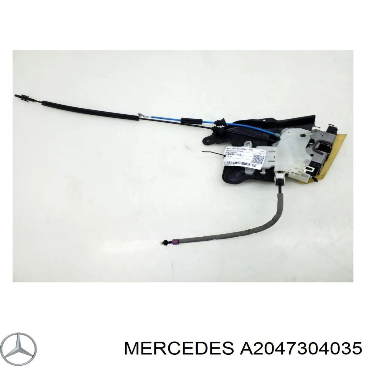 A2047304035 Mercedes zamek drzwi tylnych prawych