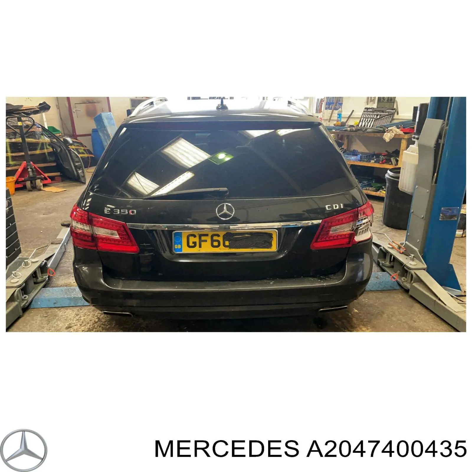 Do koszyka A2047400635 Mercedes Zamek klapy bagażnika (3/5 drzwi tylnych)