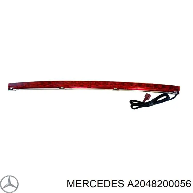 A0999066304 Mercedes lampa stop tylna dodatkowa