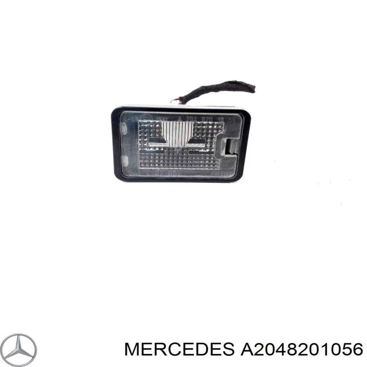 Lampa oświetlenia tylnej tablicy rejestracyjnej Mercedes A2048201056 cena, od 17,45 USD