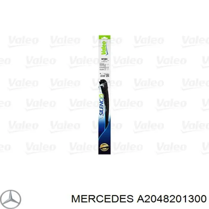 Pióro wycieraczki szyby przedniej, zestaw (2 szt.) Mercedes A2048201300 cena, od 54,14 USD