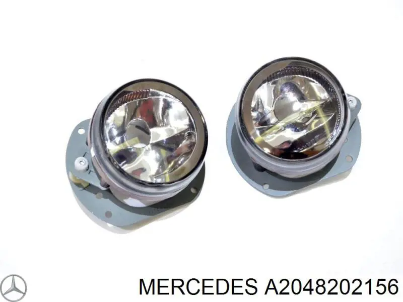 A2048202156 Mercedes Lampa przeciwmgielna lewa