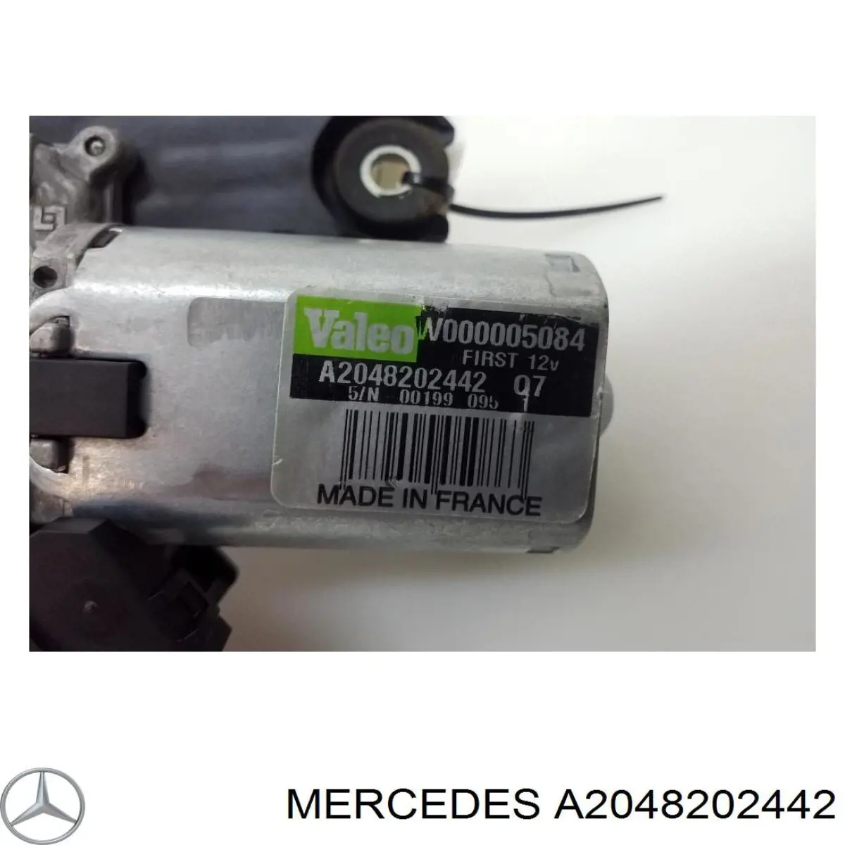 Do koszyka Silniczek wycieraczki tylnej szyby Mercedes GLK  X204