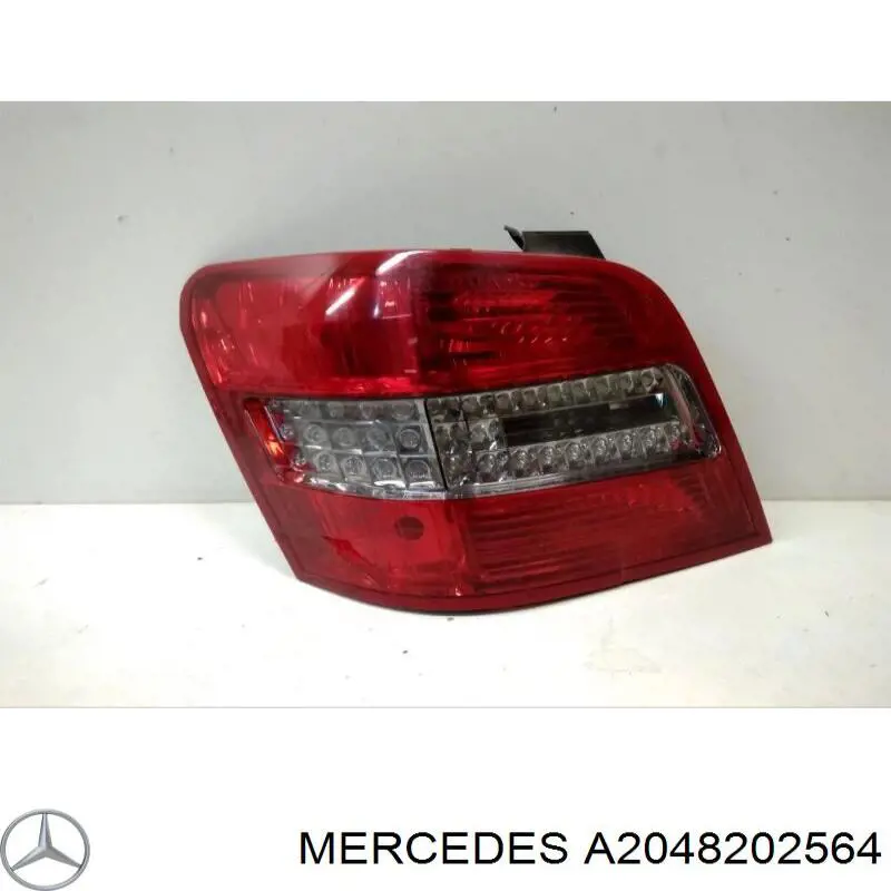 A2048202564 Mercedes Lampa zespolona tylna lewa
