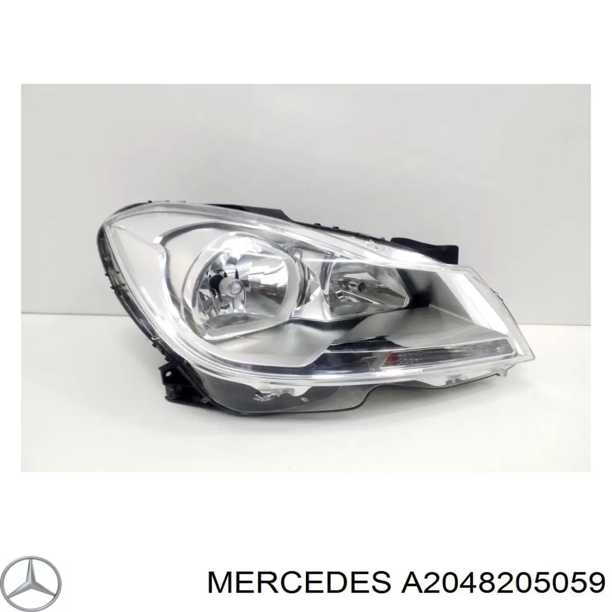 A2048205059 Mercedes Reflektor prawy
