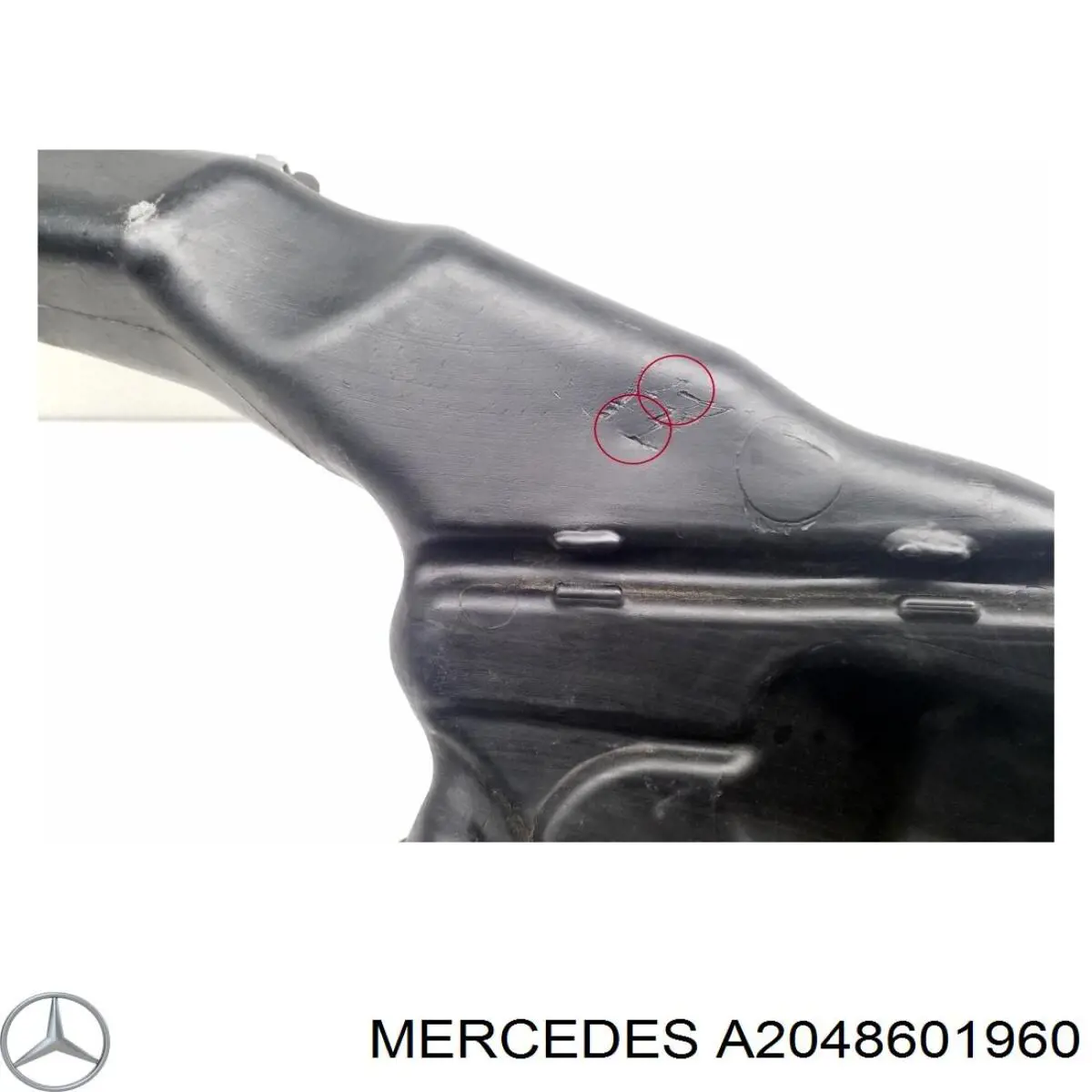 Do koszyka A2048601960 Mercedes Zbiorniczek spryskiwacza szyb
