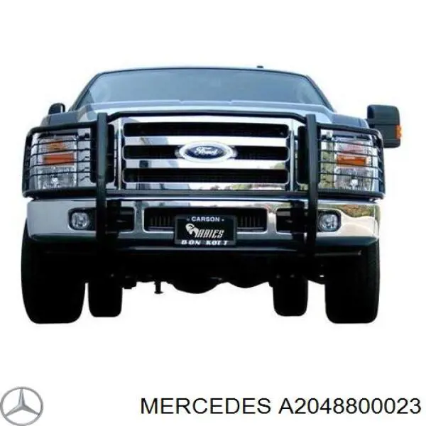 A2048800023 Mercedes Atrapa chłodnicy