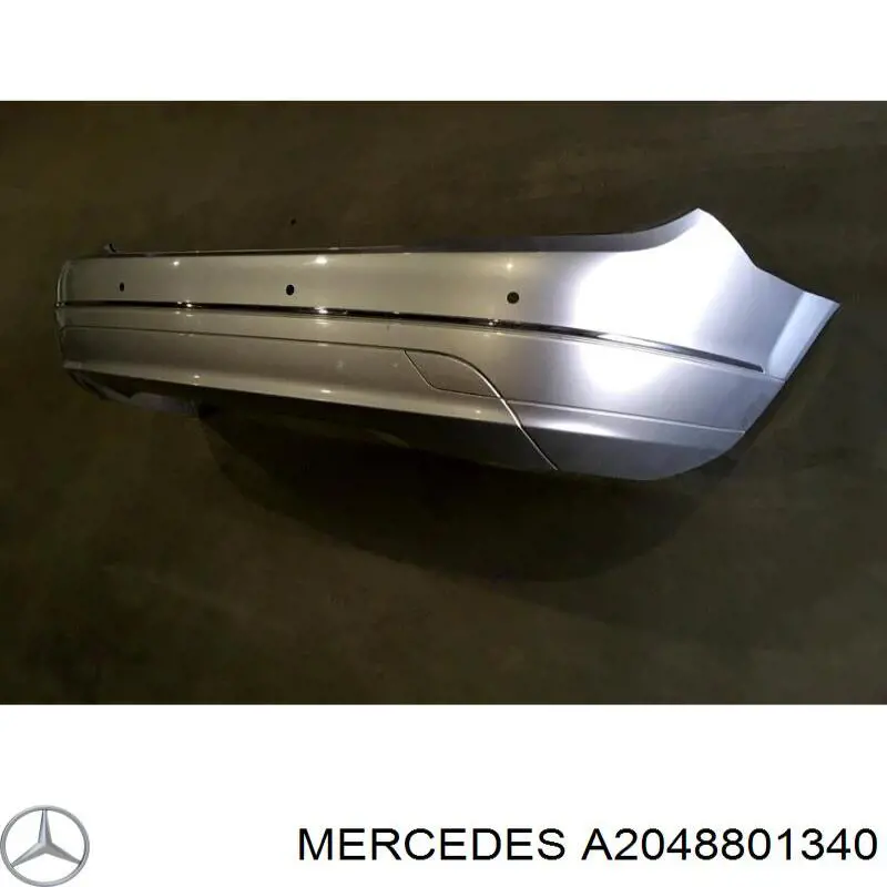 Zderzak tylny Mercedes A2048801340 cena, od 157,36 USD