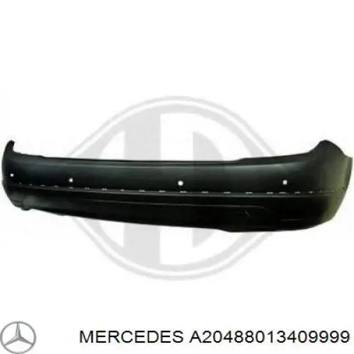 A20488013409999 Mercedes Zderzak tylny