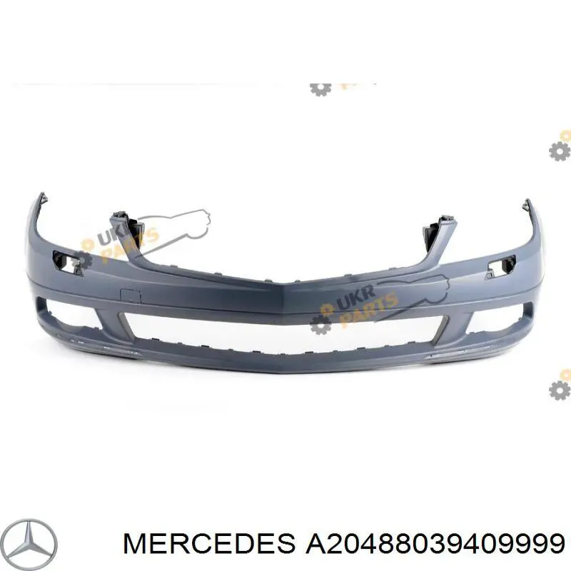 A20488039409999 Mercedes Zderzak przedni