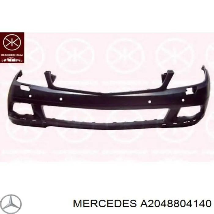 A20488041409999 Mercedes Zderzak przedni