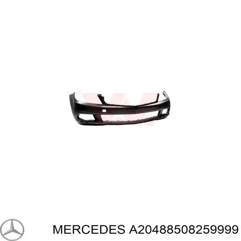 A20488508259999 Mercedes Zderzak przedni