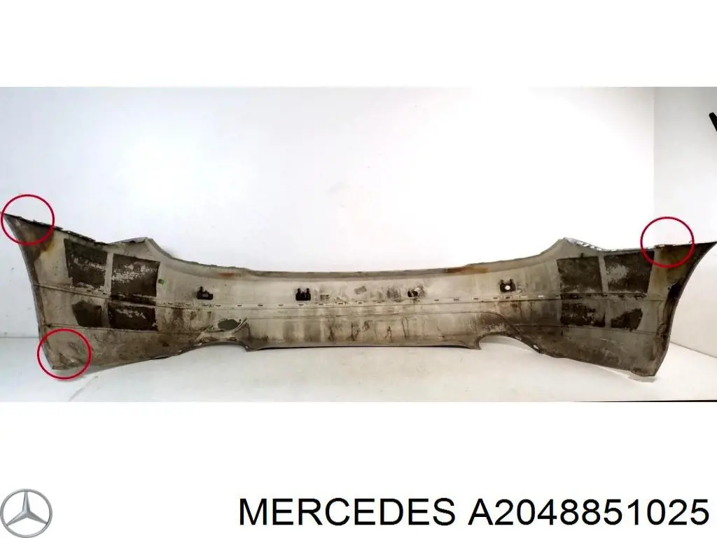 Zderzak tylny Mercedes C 