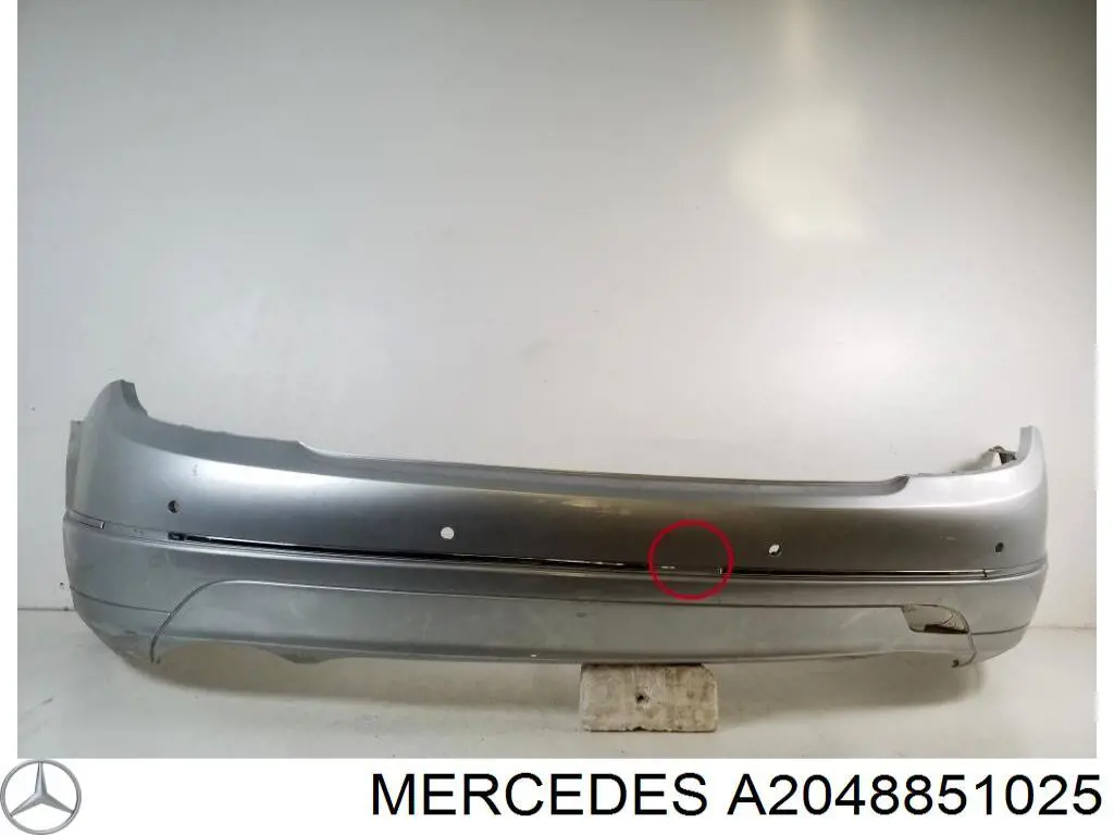Zderzak tylny do Mercedes C  W204