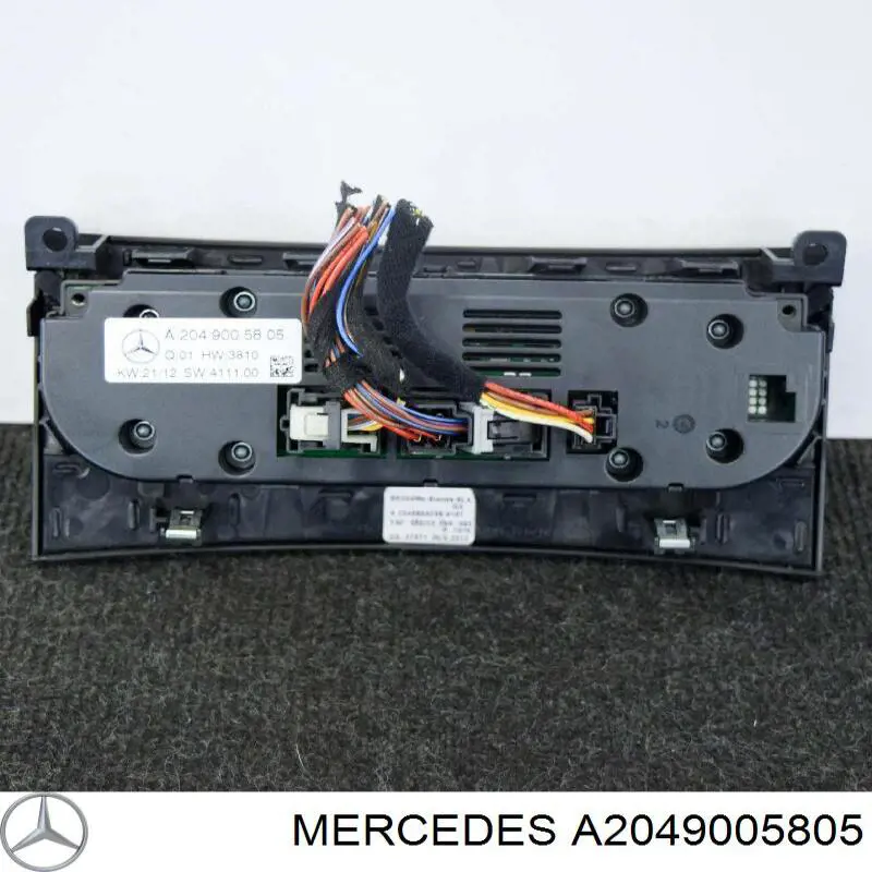 A2049005805 Mercedes Sterownik trybów ogrzewania/klimatyzacji