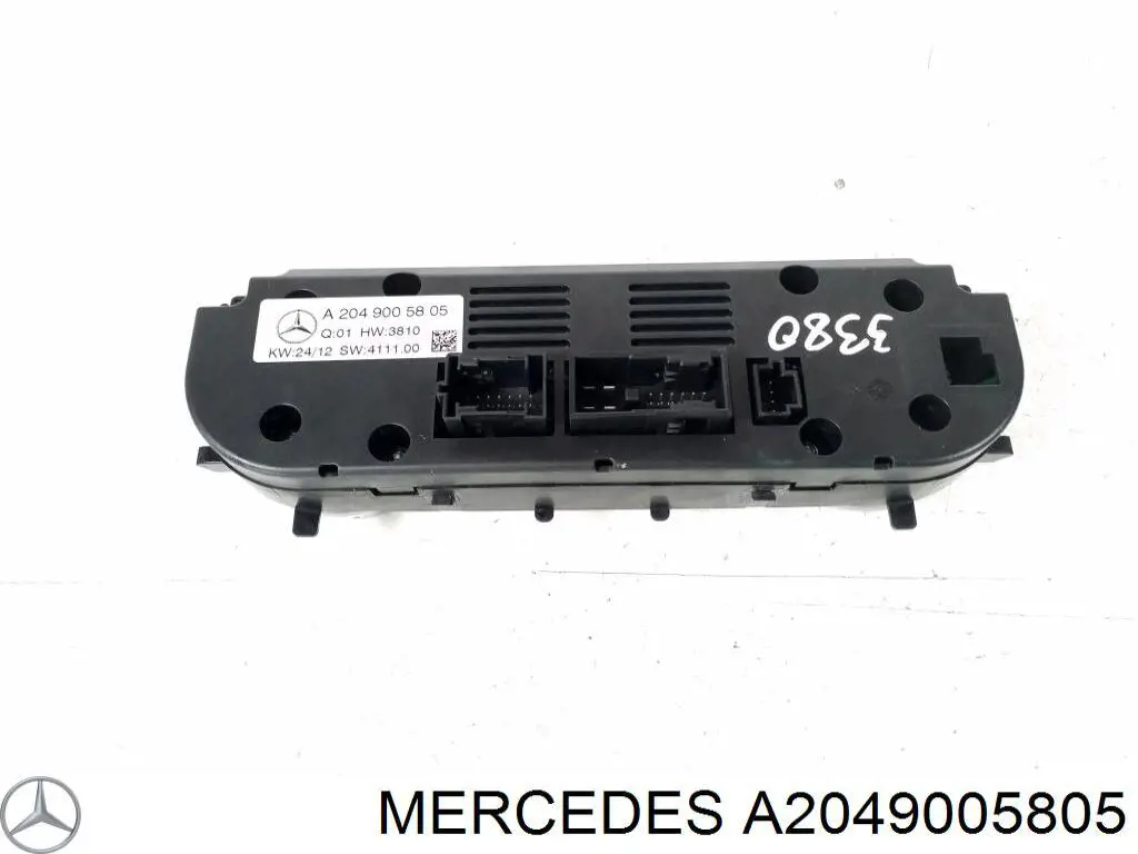 Sterownik trybów ogrzewania/klimatyzacji Mercedes A2049005805 cena, od 156,95 USD