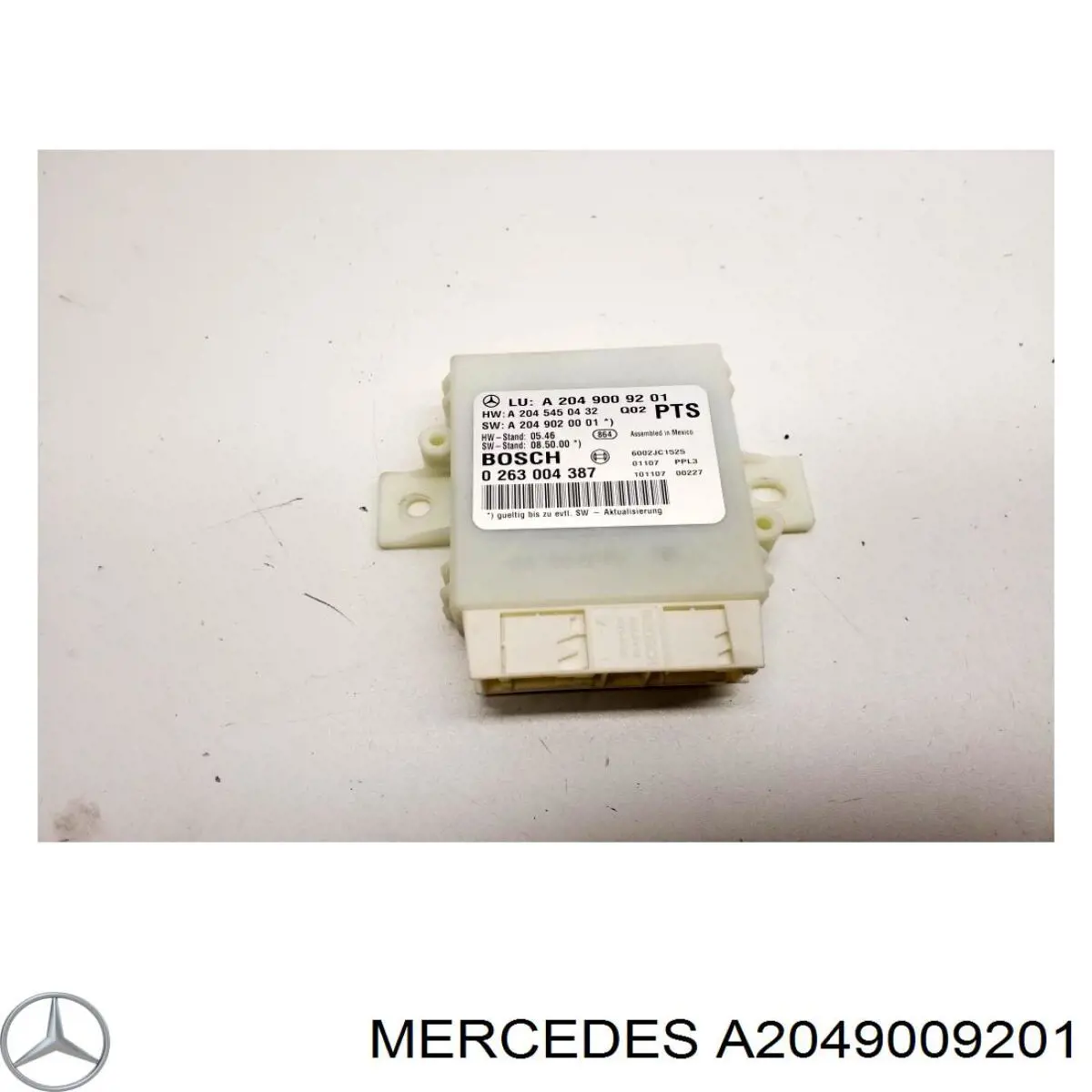 A2049009201 Mercedes Sterownik czujnika parkowania