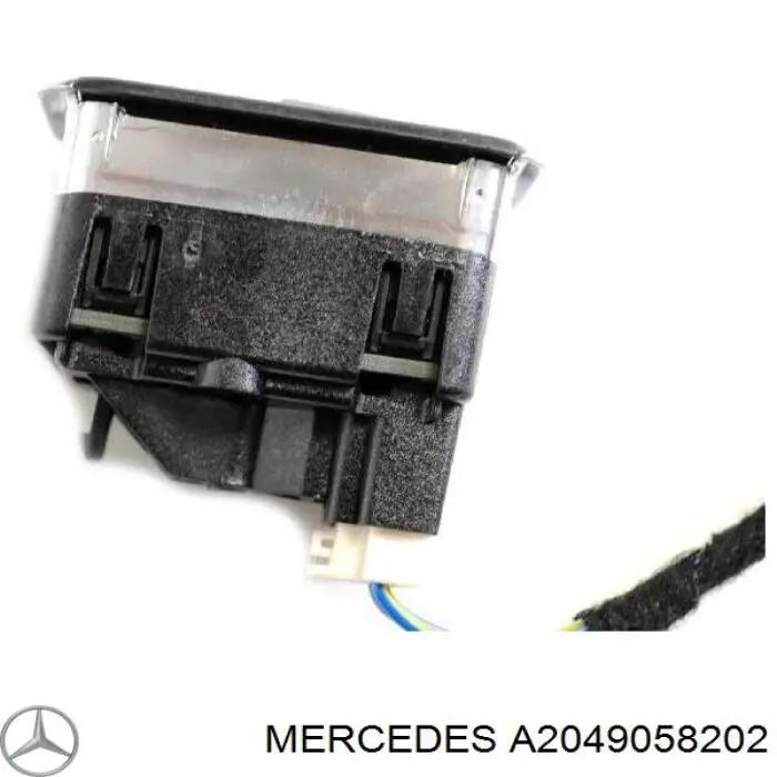 Włącznik przyciskowy podnośnika szyby przedni prawy A2049058202 Mercedes