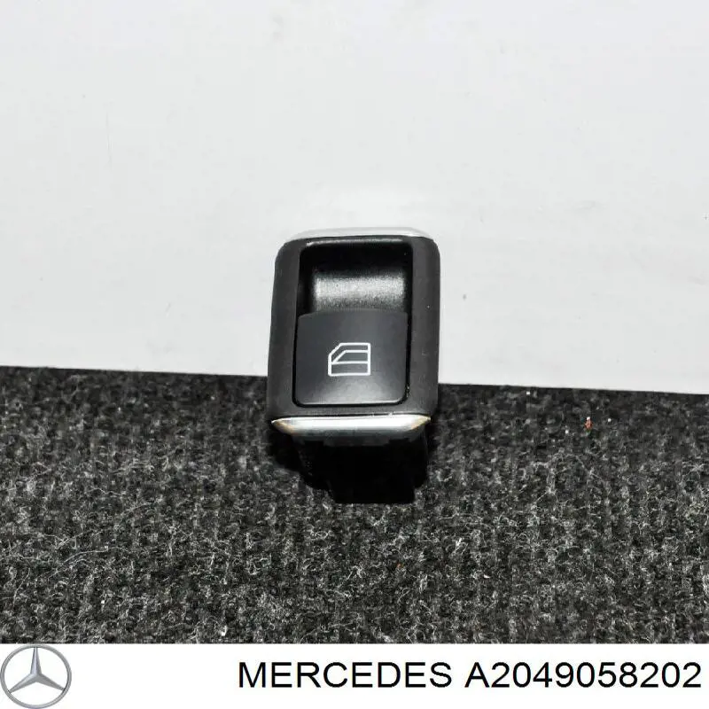 A2049058202 Mercedes Włącznik przyciskowy podnośnika szyby przedni prawy