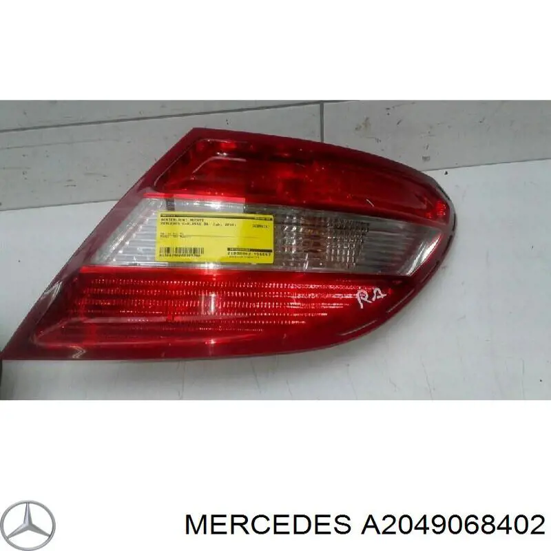 A2049068402 Mercedes Lampa zespolona tylna prawa