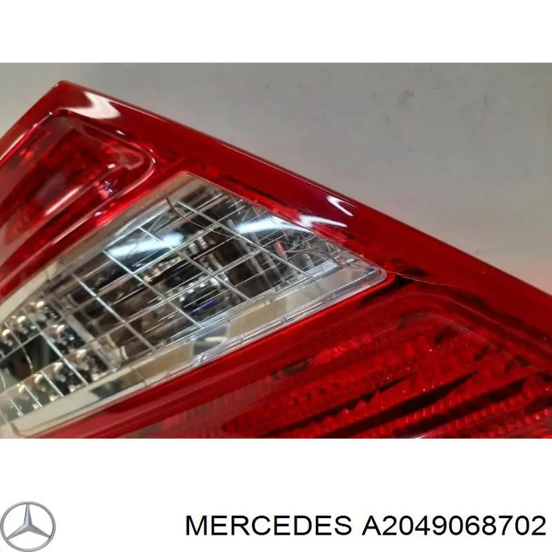 A2049068702 Mercedes Lampa zespolona tylna lewa
