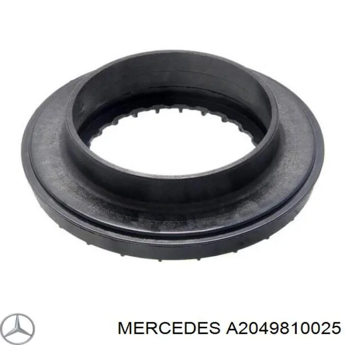Do koszyka A2049810025 Mercedes Łożysko podporowe amortyzatora przedniego