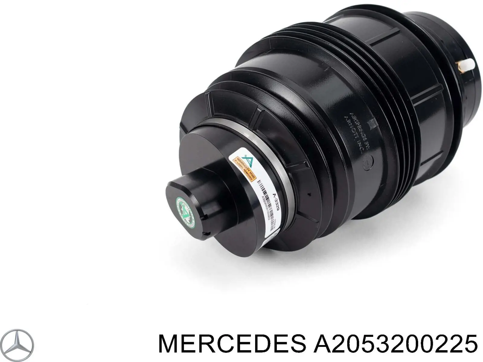 Poduszka pneumatyczna (resor pneumatyczny) mostu tylnego Mercedes A2053200225 cena, od 223,25 USD