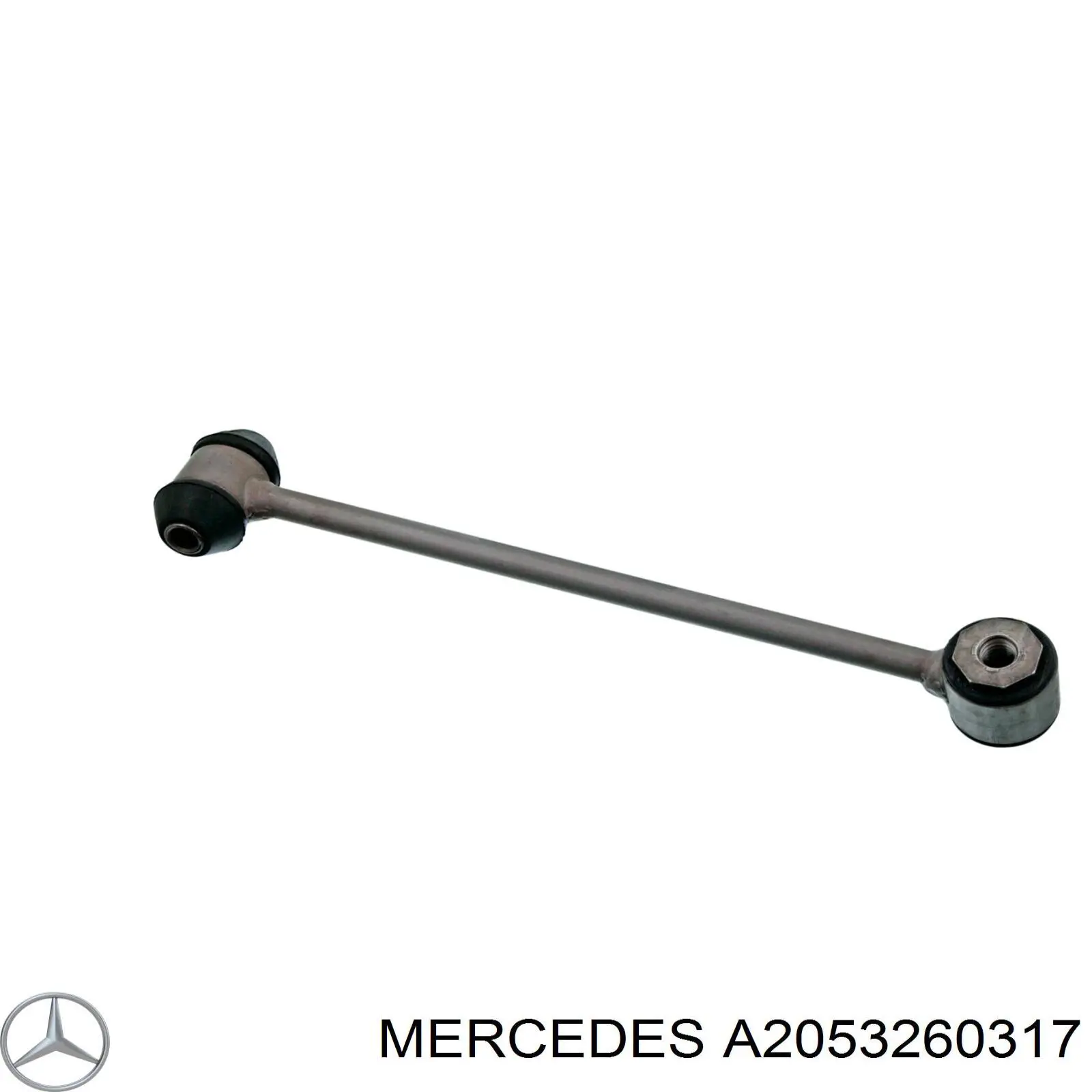 A2053260317 Mercedes łącznik stabilizatora tylnego lewy