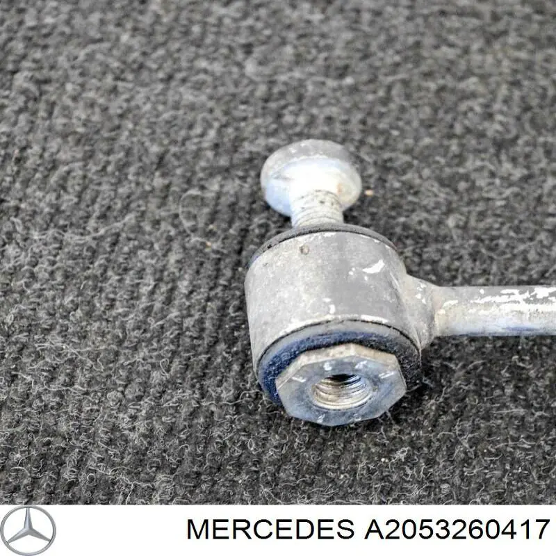 Do koszyka A2053260417 Mercedes Lącznik stabilizatora tylnego prawy