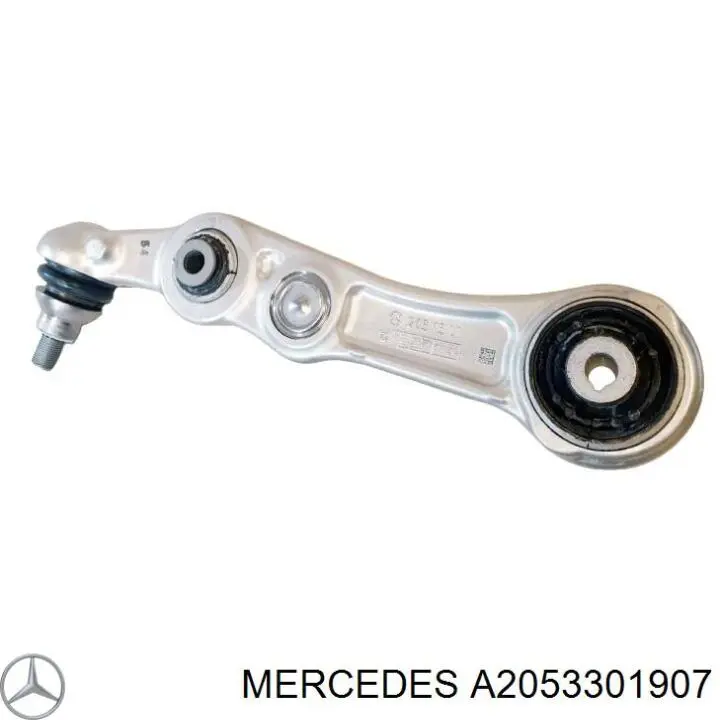 Do koszyka A2053301907 Mercedes Wahacz zawieszenia przedniego dolny lewy