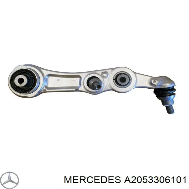 Do koszyka A2053306101 Mercedes Wahacz zawieszenia przedniego dolny lewy
