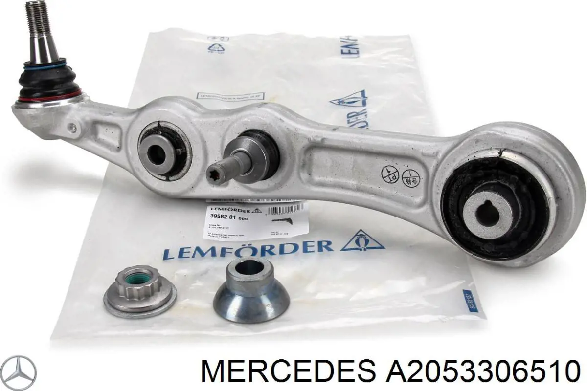Wahacz zawieszenia przedniego dolny lewy Mercedes A2053306510 cena, od 124,21 USD