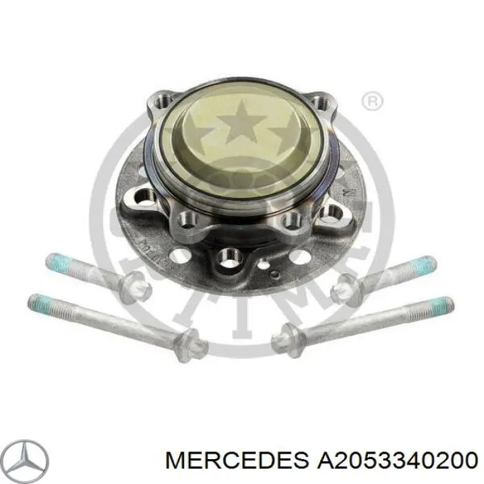 Piasta przednia Mercedes A2053340200 cena, od 50,49 USD
