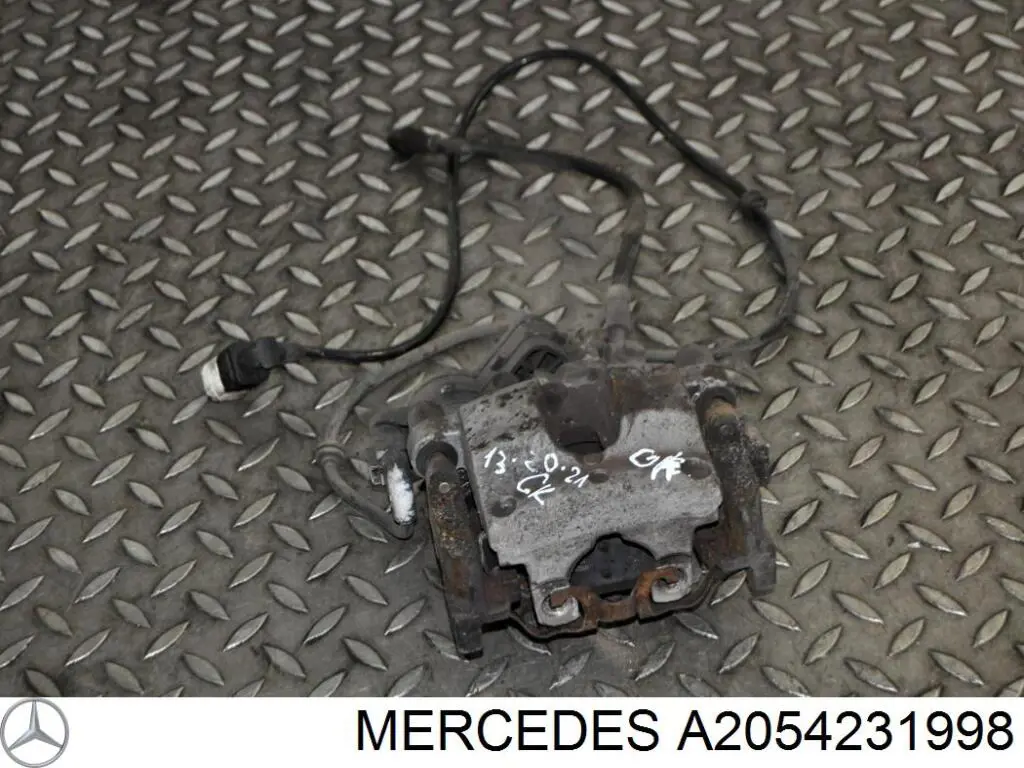 Do koszyka A2054231998 Mercedes Zacisk hamulcowy tylny lewy
