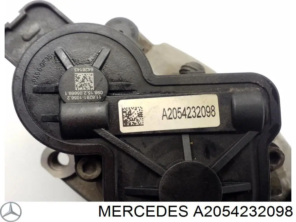 Do koszyka 2054232098 Mercedes Zacisk hamulcowy tylny prawy
