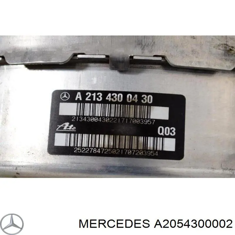 2054300002 Mercedes zbiorniczek głównego cylindra hamulcowego (płynu hamulcowego)